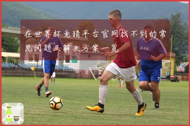 在世界杯竞猜平台官网找不到的常见问题及解决方案一览